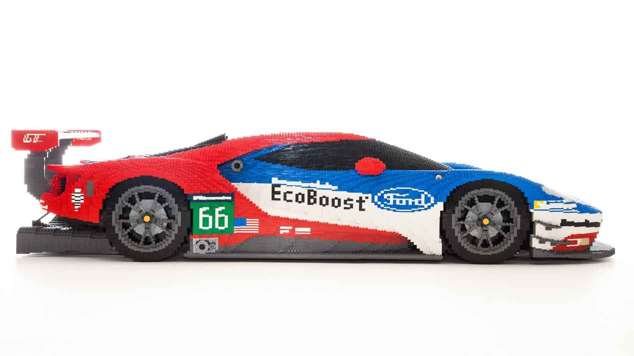 El Ford GT que competirá en Le Mans hecho con piezas de Lego