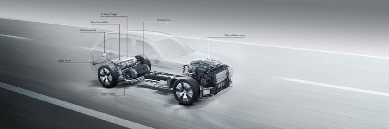 Mercedes GLC F-CELL, SUV enchufable y de pila de combustible