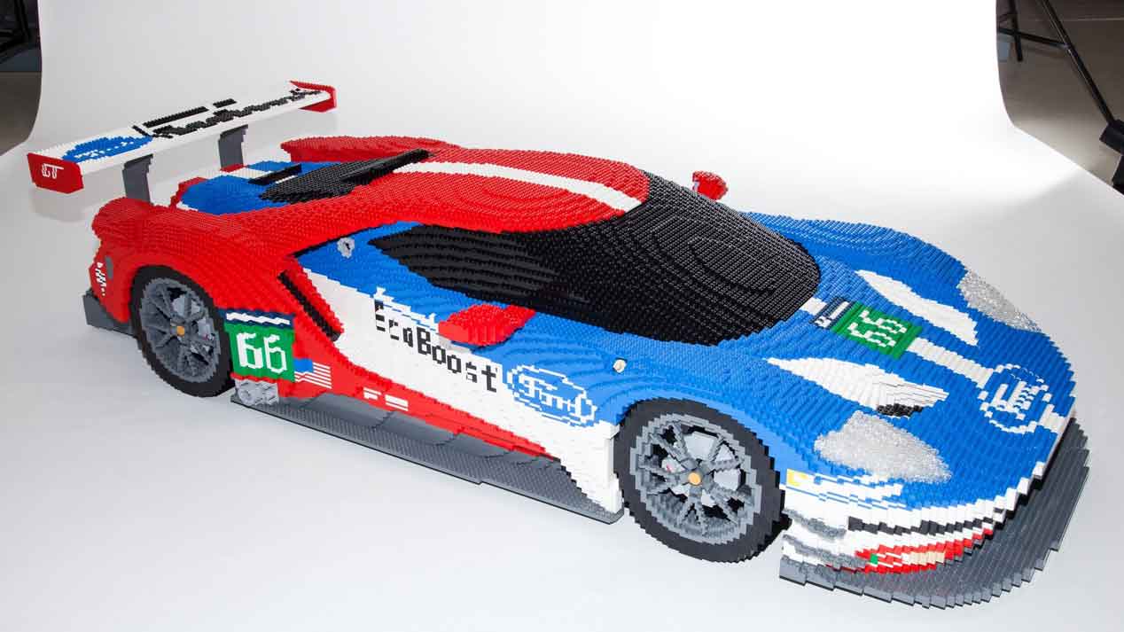 El Ford GT que competirá en Le Mans hecho con piezas de Lego