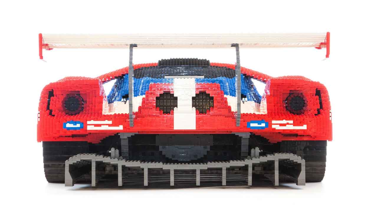 El Ford GT que competirá en Le Mans hecho con piezas de Lego