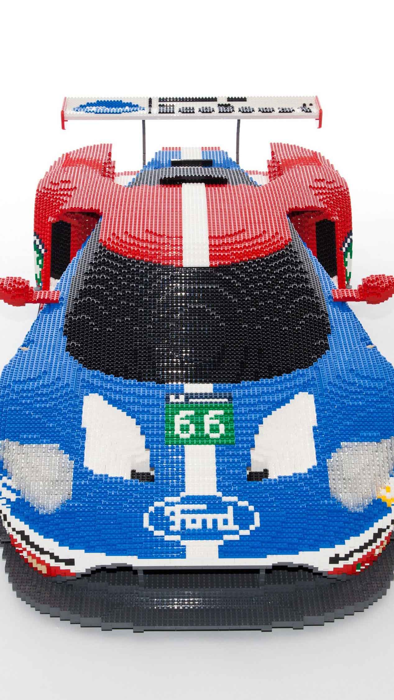 El Ford GT que competirá en Le Mans hecho con piezas de Lego