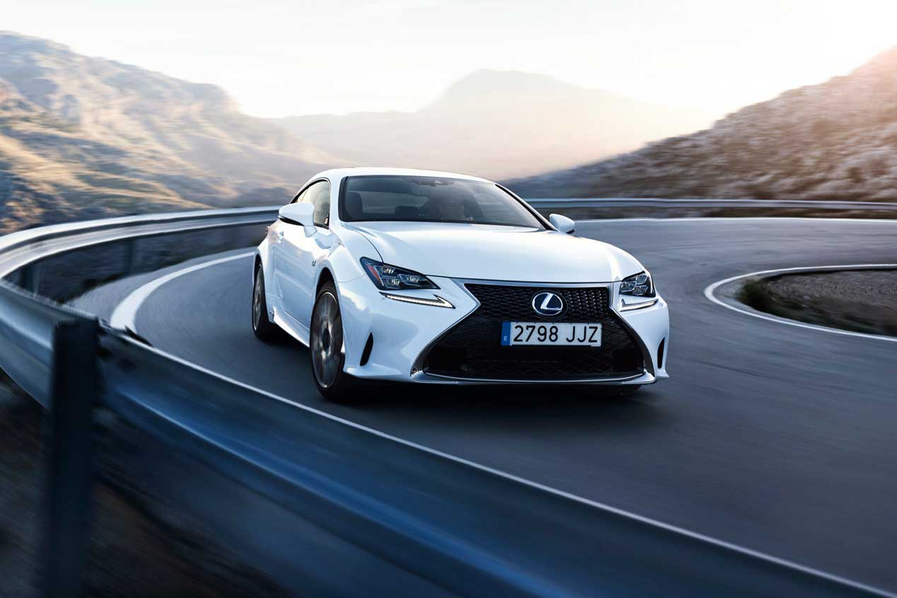 Lexus RC 300h, deportivo híbrido espectacular