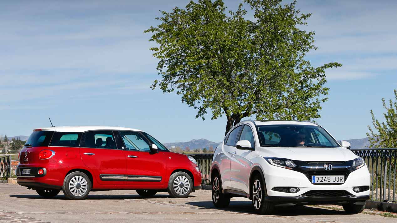 Comparativa: Honda HR-V 1.6 i-DTEC vs Fiat 500L Living 1.6 Multijet