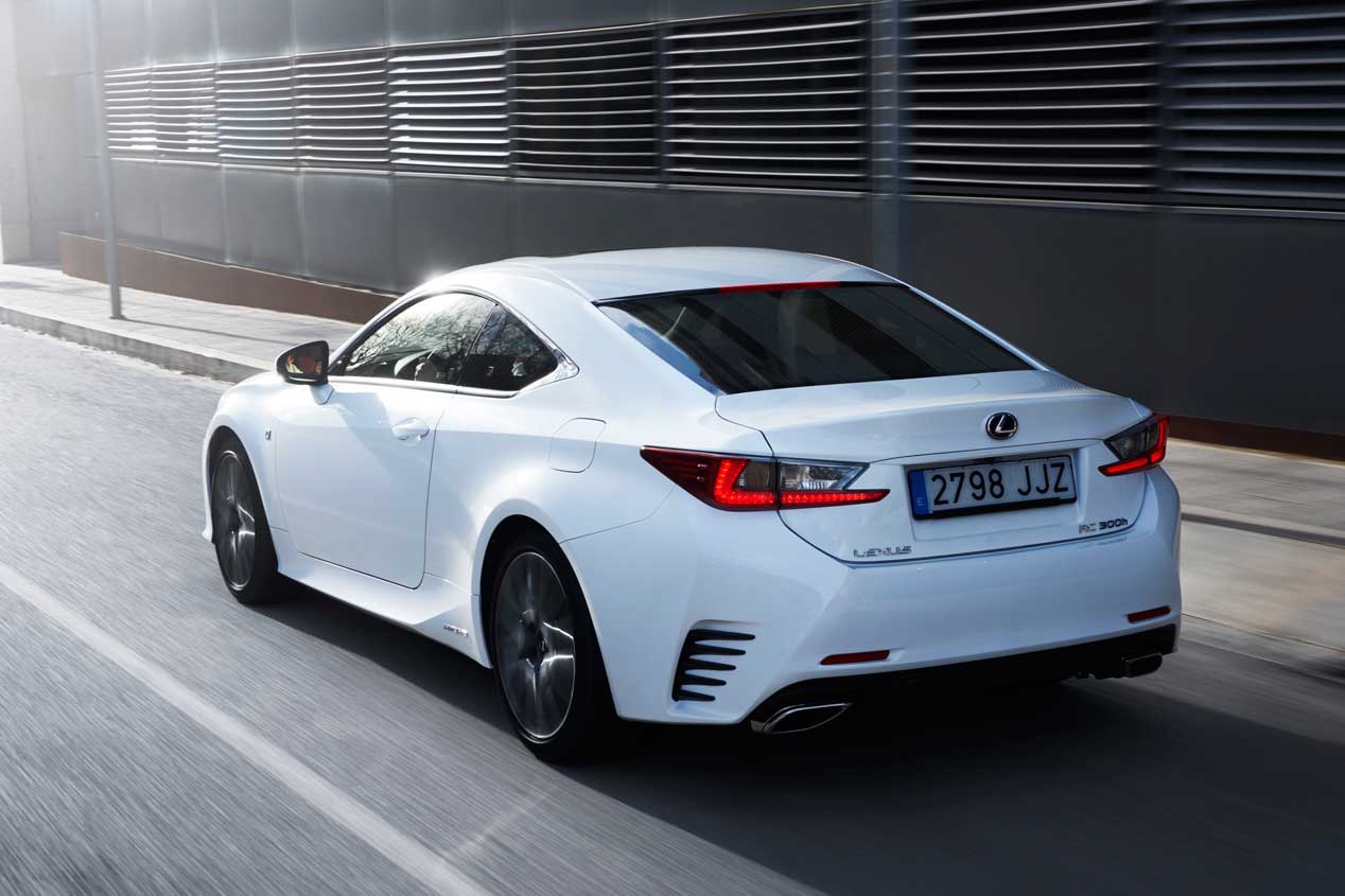 Lexus RC 300h, deportivo híbrido espectacular