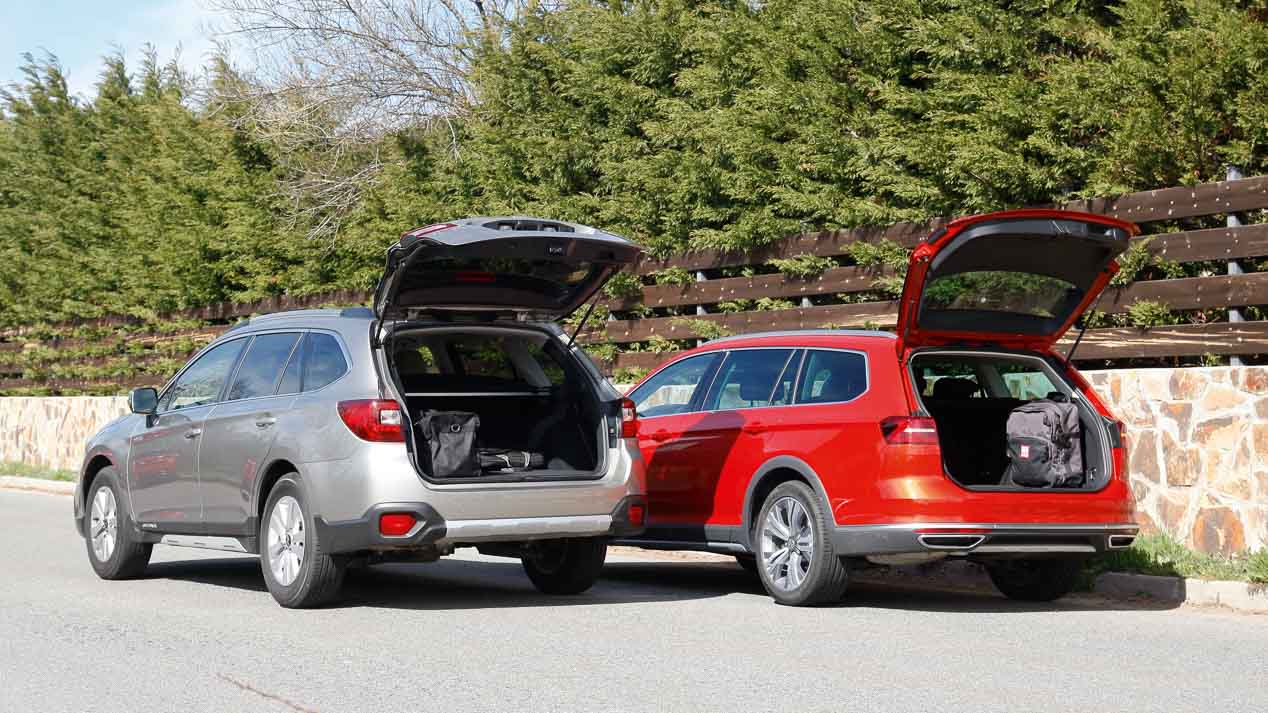 Subaru Outback 2.0 TD Lineartronic vs VW Passat Alltrack 2.0 TDI/190 DSG