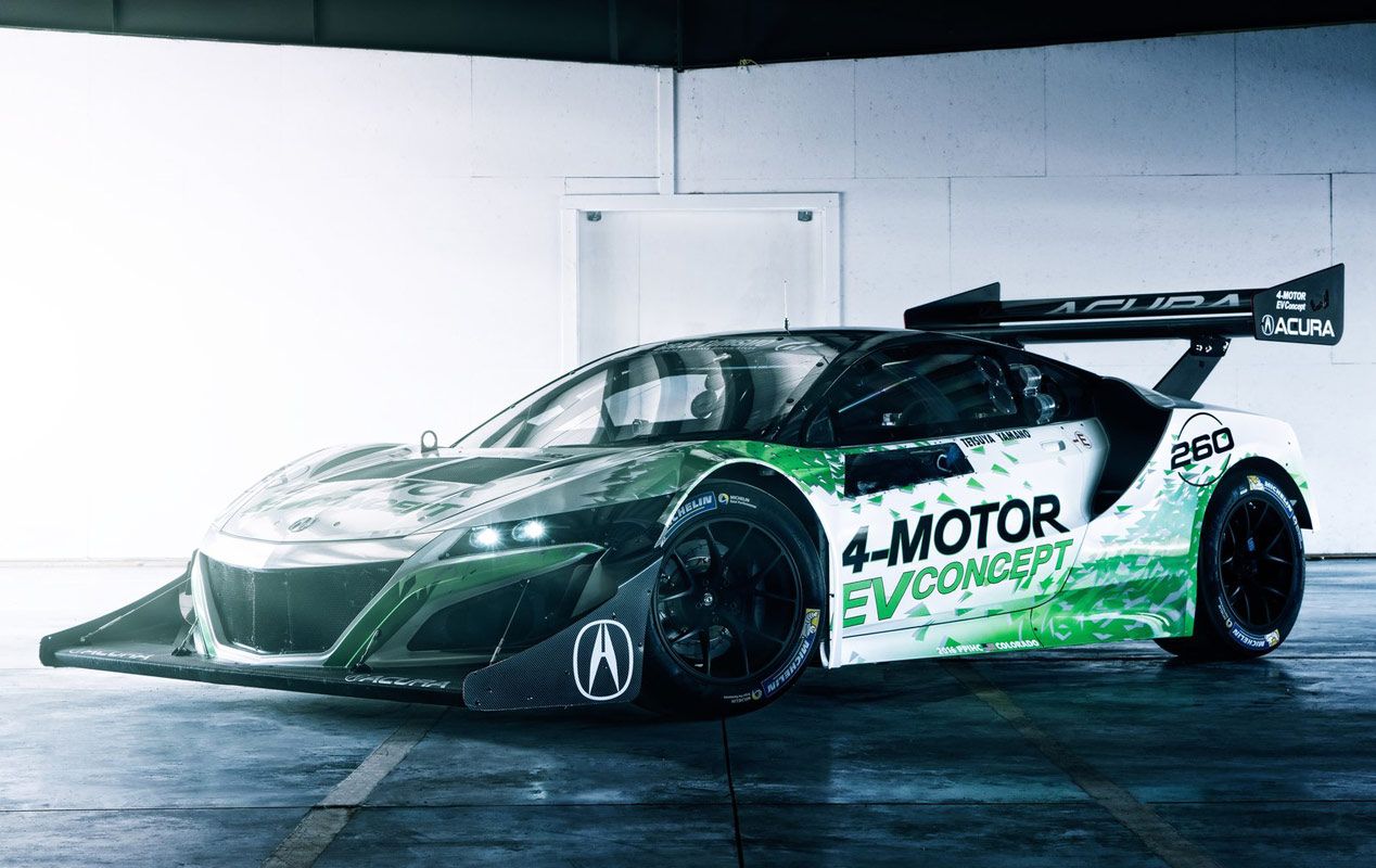 Honda NSX EV Concept, preparado para Pikes Peak 2016