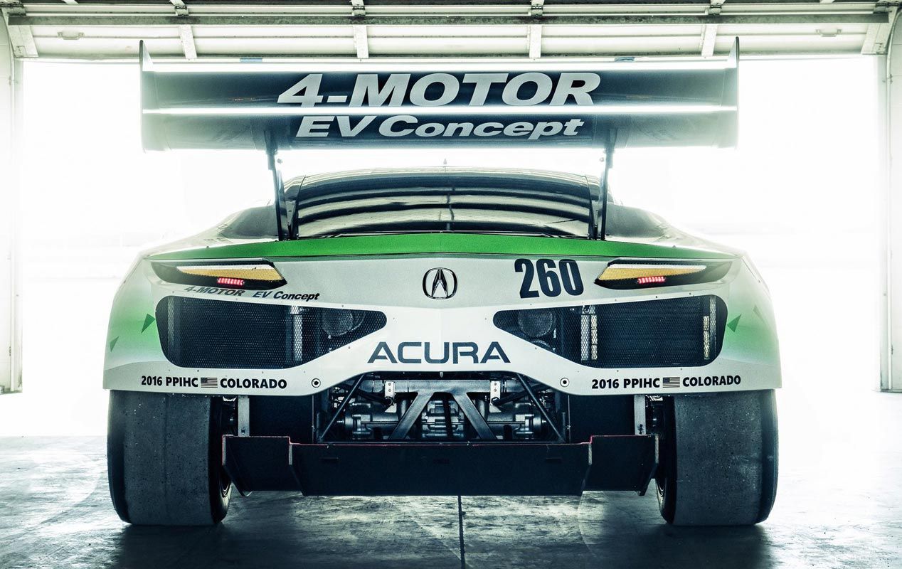 Honda NSX EV Concept, preparado para Pikes Peak 2016