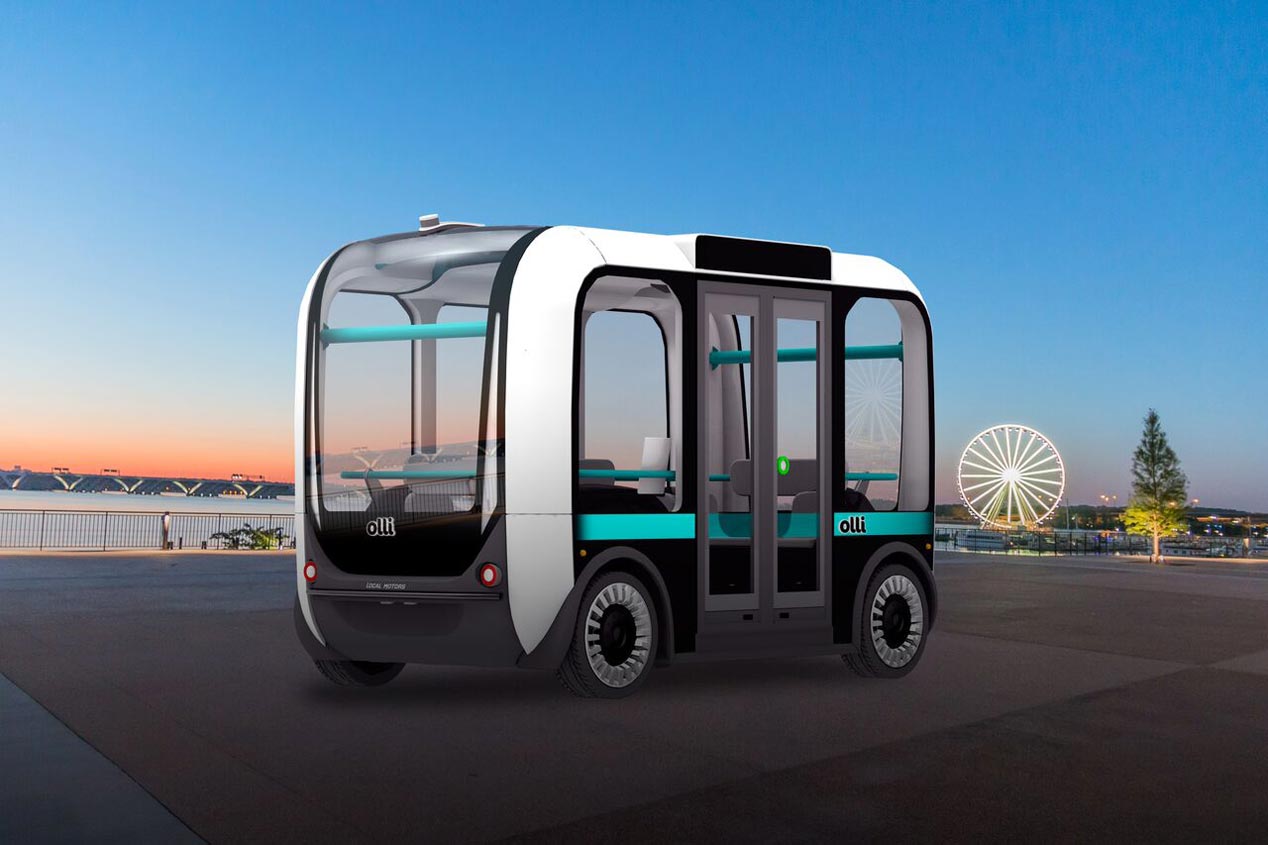 El futuro del transporte urbano se llama Olli