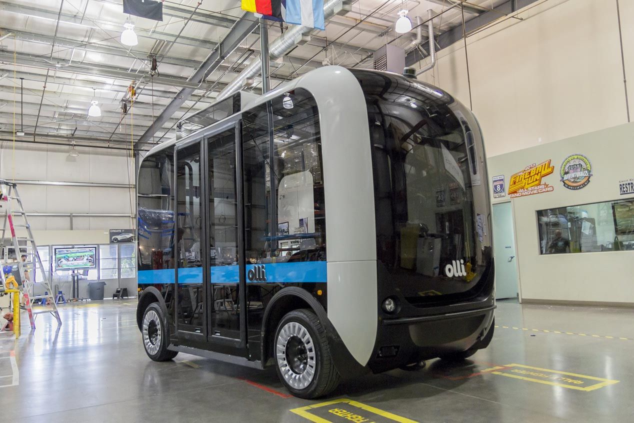 El futuro del transporte urbano se llama Olli