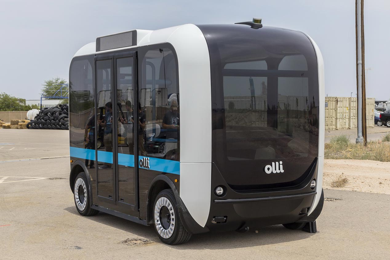 El futuro del transporte urbano se llama Olli