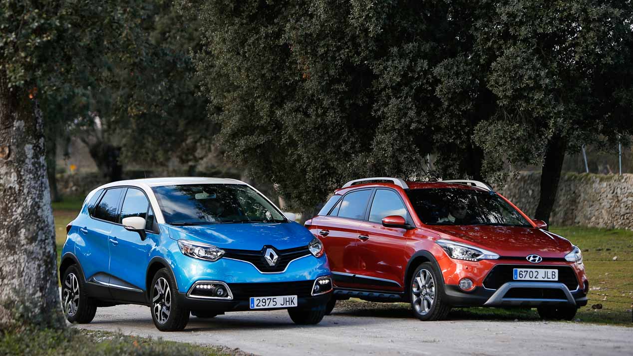 Comparativa: Hyundai i20 Active 1.6 CRDi vs Renault Captur 1.5 dCi
