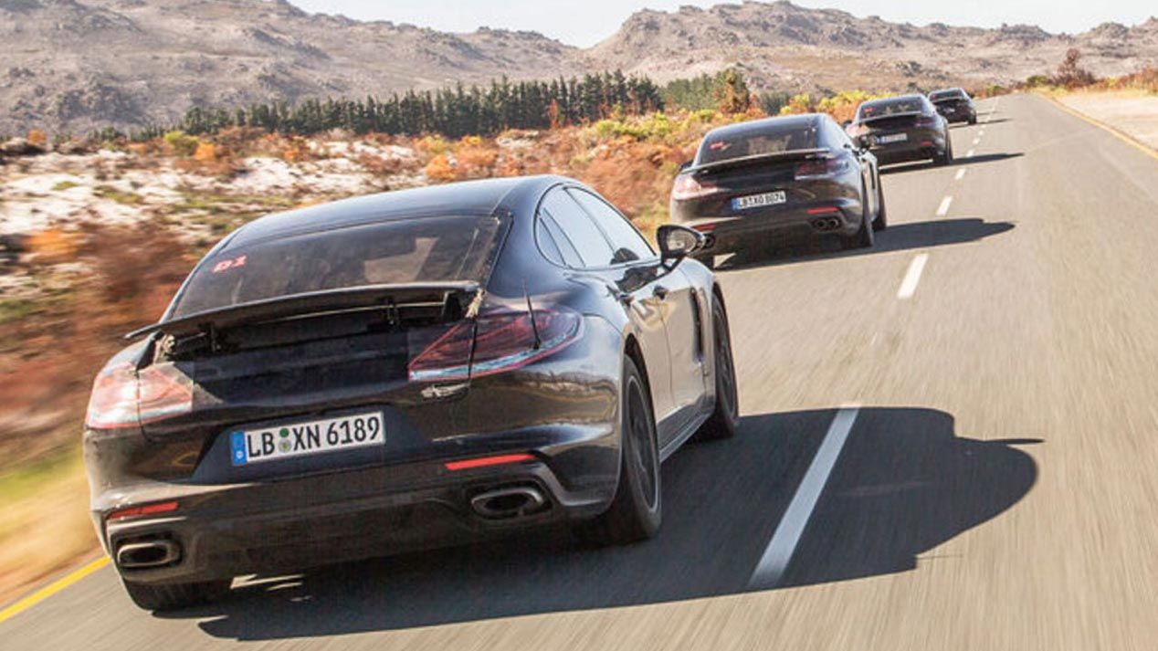 Porsche Panamera 2017: primeras fotos