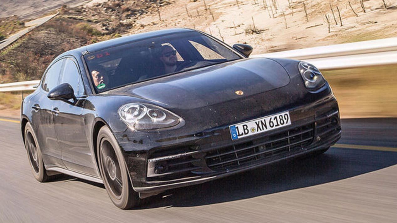 Porsche Panamera 2017: primeras fotos