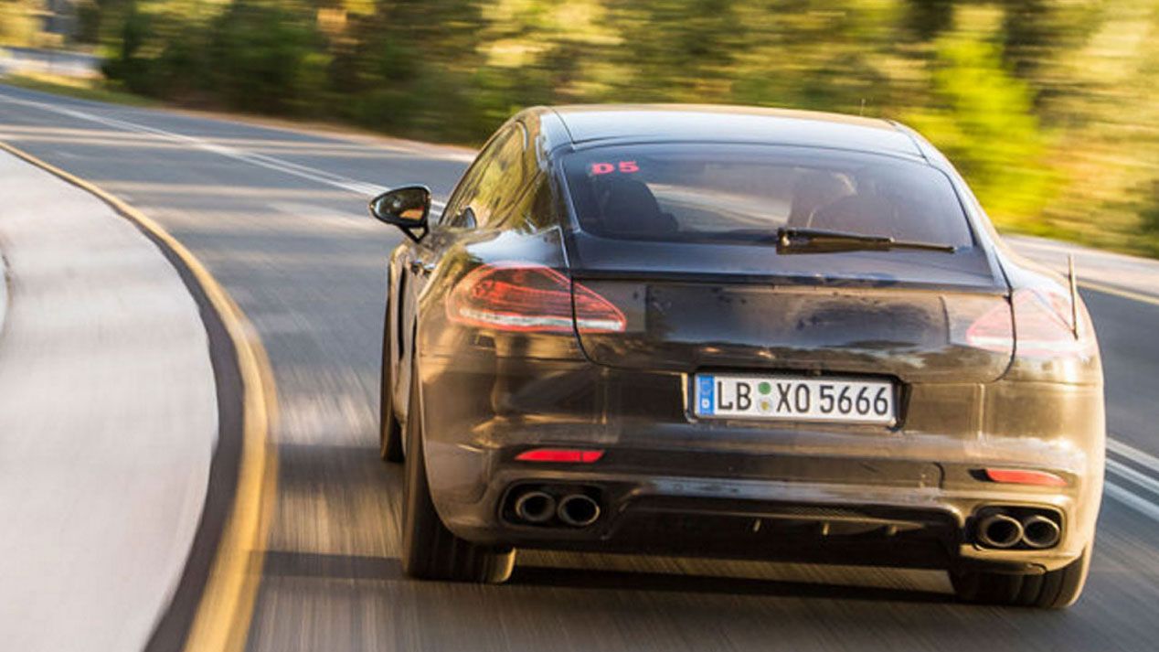 Porsche Panamera 2017: primeras fotos