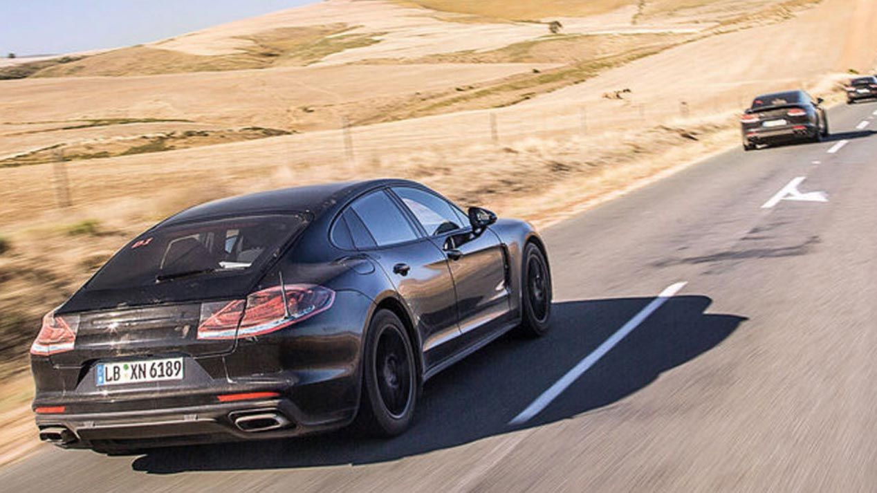 Porsche Panamera 2017: primeras fotos