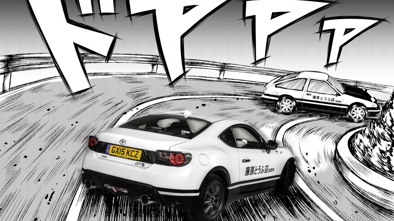 Toyota GT86 Initial D Concept, del manga a la realidad