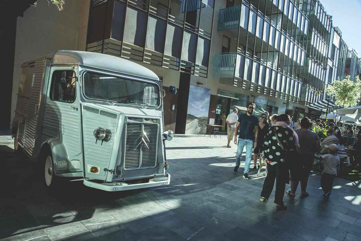 Los orígenes de los 'food-trucks': Citroën H
