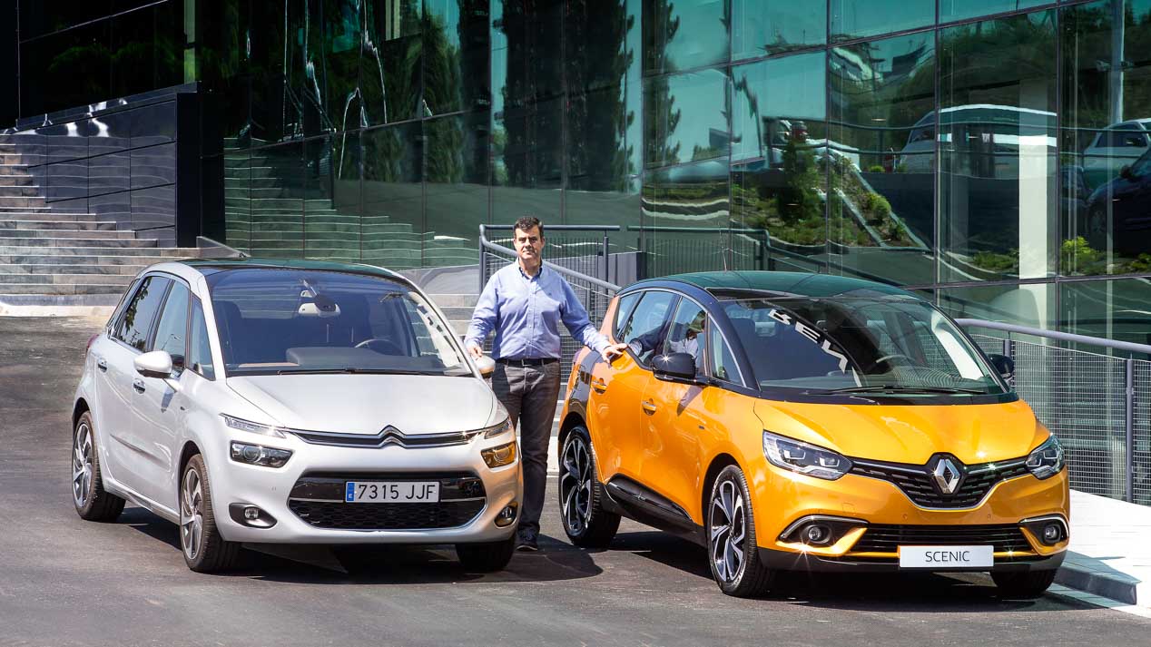 Duelo: Renault Scénic frente a Citroën C4 Picasso