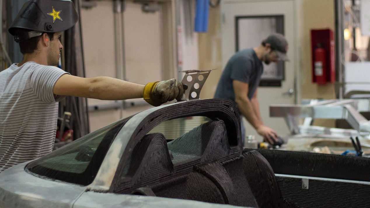 Swim, el primer coche fabricado por una impresora 3D