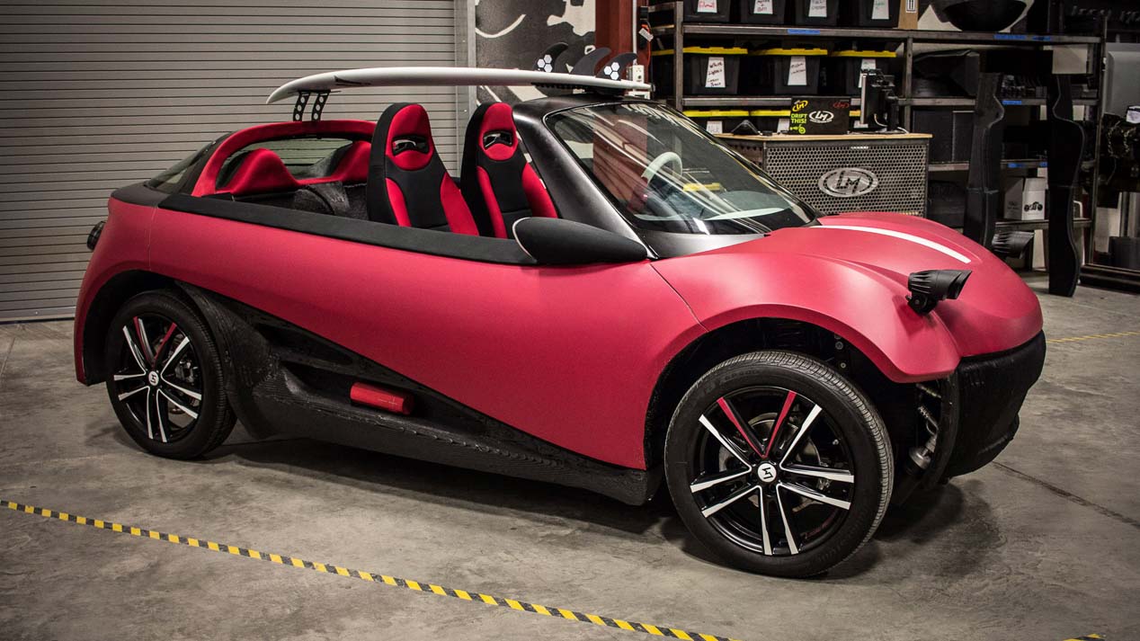 Swim, el primer coche fabricado por una impresora 3D
