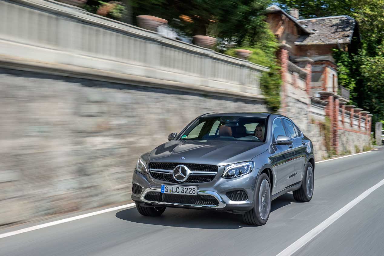 Mercedes GLC Coupé: imágenes de un SUV con estilo