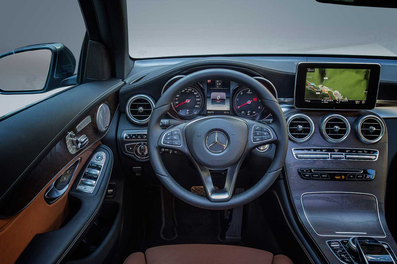 Mercedes GLC Coupé: imágenes de un SUV con estilo