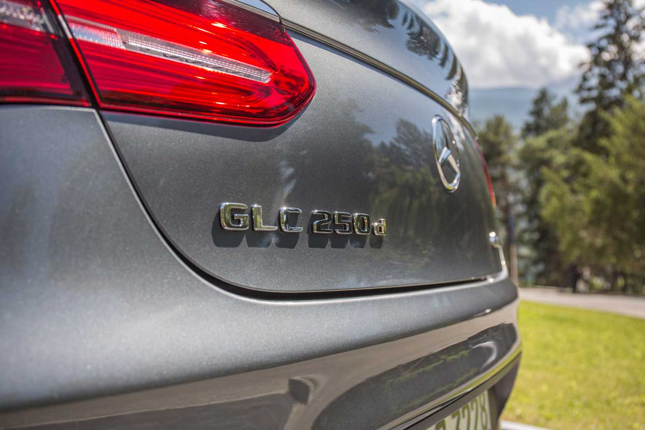 Mercedes GLC Coupé: imágenes de un SUV con estilo