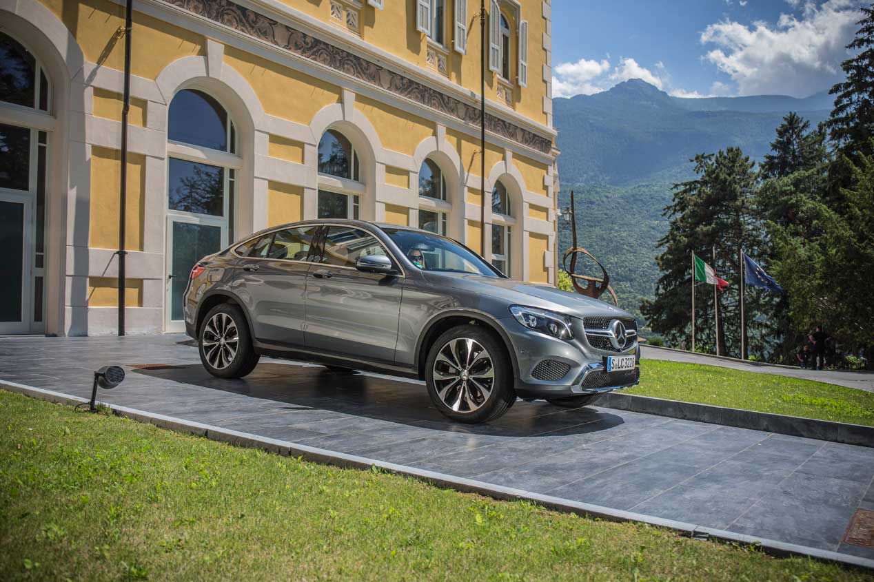 Mercedes GLC Coupé: imágenes de un SUV con estilo