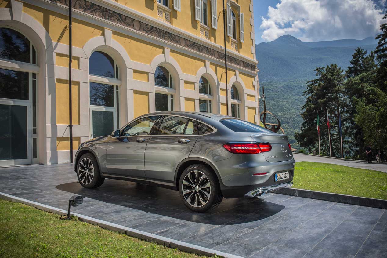Mercedes GLC Coupé: imágenes de un SUV con estilo