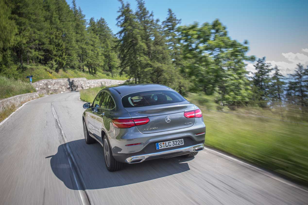 Mercedes GLC Coupé: imágenes de un SUV con estilo