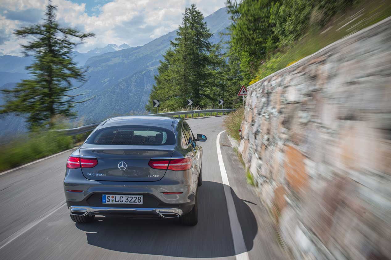 Mercedes GLC Coupé: imágenes de un SUV con estilo