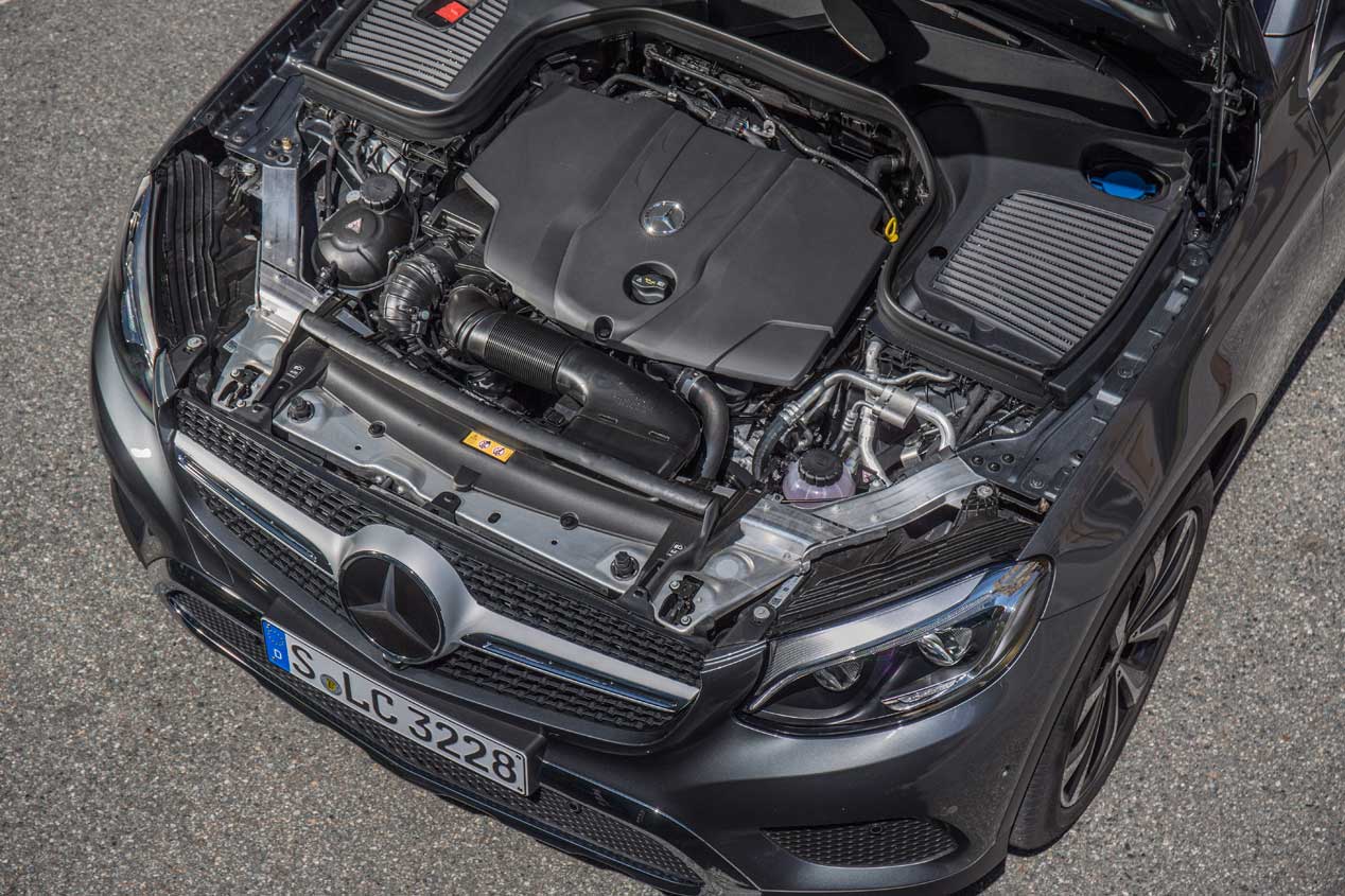 Mercedes GLC Coupé: imágenes de un SUV con estilo