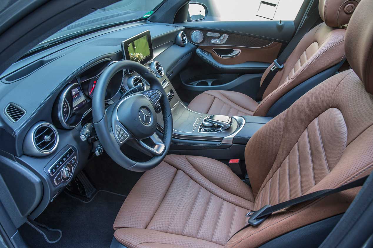 Mercedes GLC Coupé: imágenes de un SUV con estilo