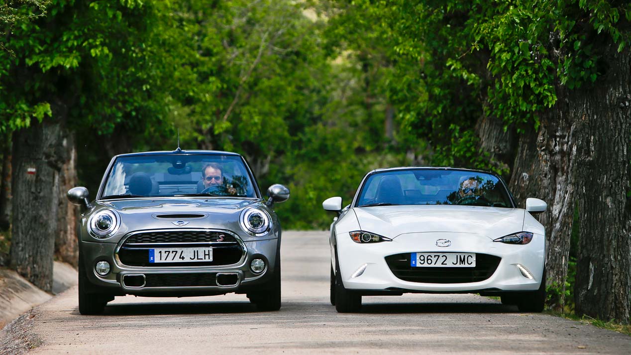 Mazda MX-5 & Mini Cabrio Cooper S: deportivos de verano