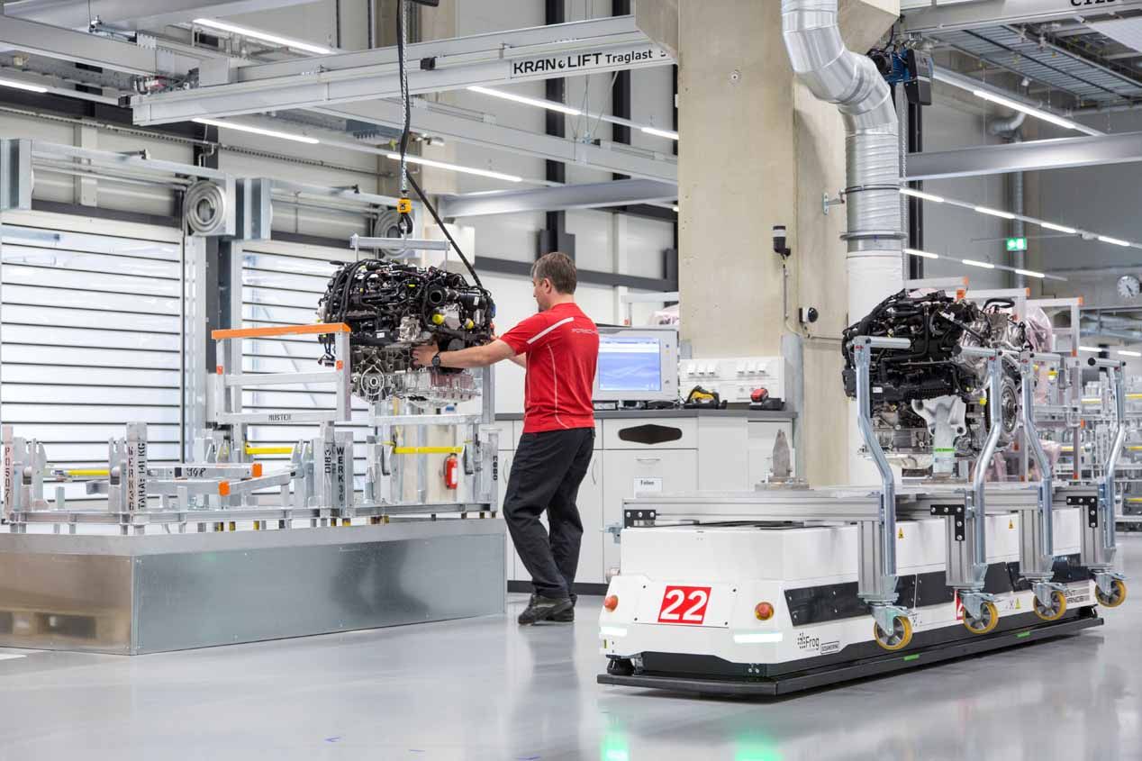 Nueva fábrica en Porsche para sus motores V8... y de todo Volkswagen