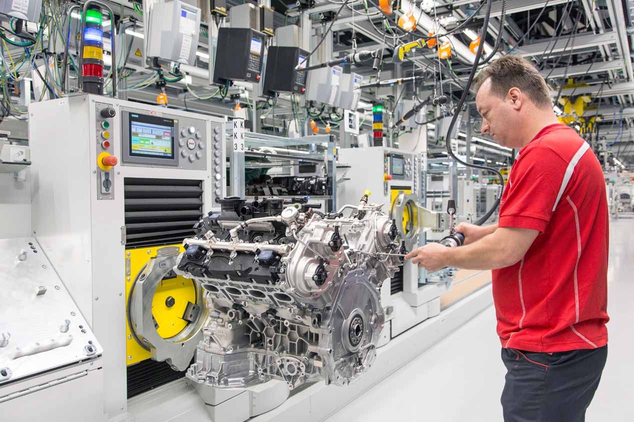 Nueva fábrica en Porsche para sus motores V8... y de todo Volkswagen