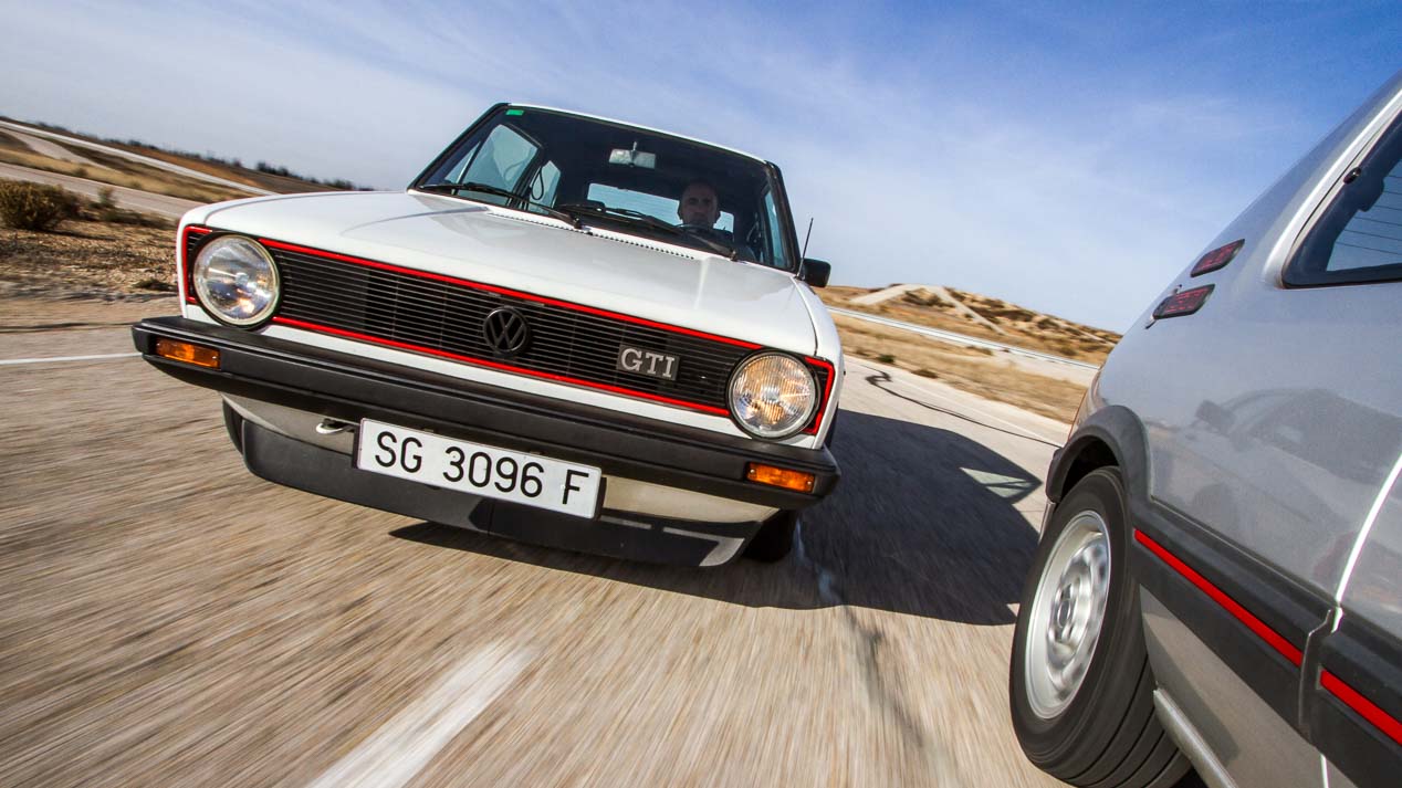VW Golf GTI Mk1, Renault 5 Superturbo y Peugeot 205 GTI