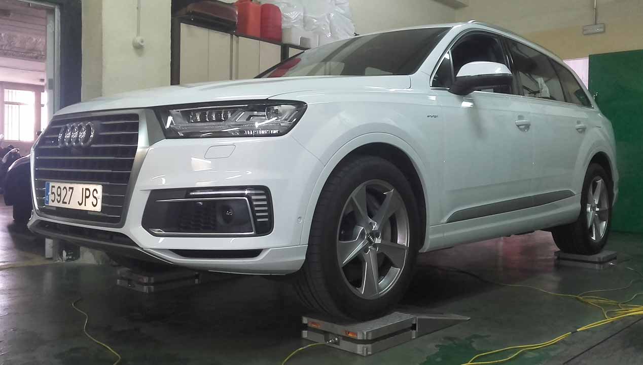 Audi Q7 e-tron 3.0 TDI quattro, imágenes de nuestra prueba