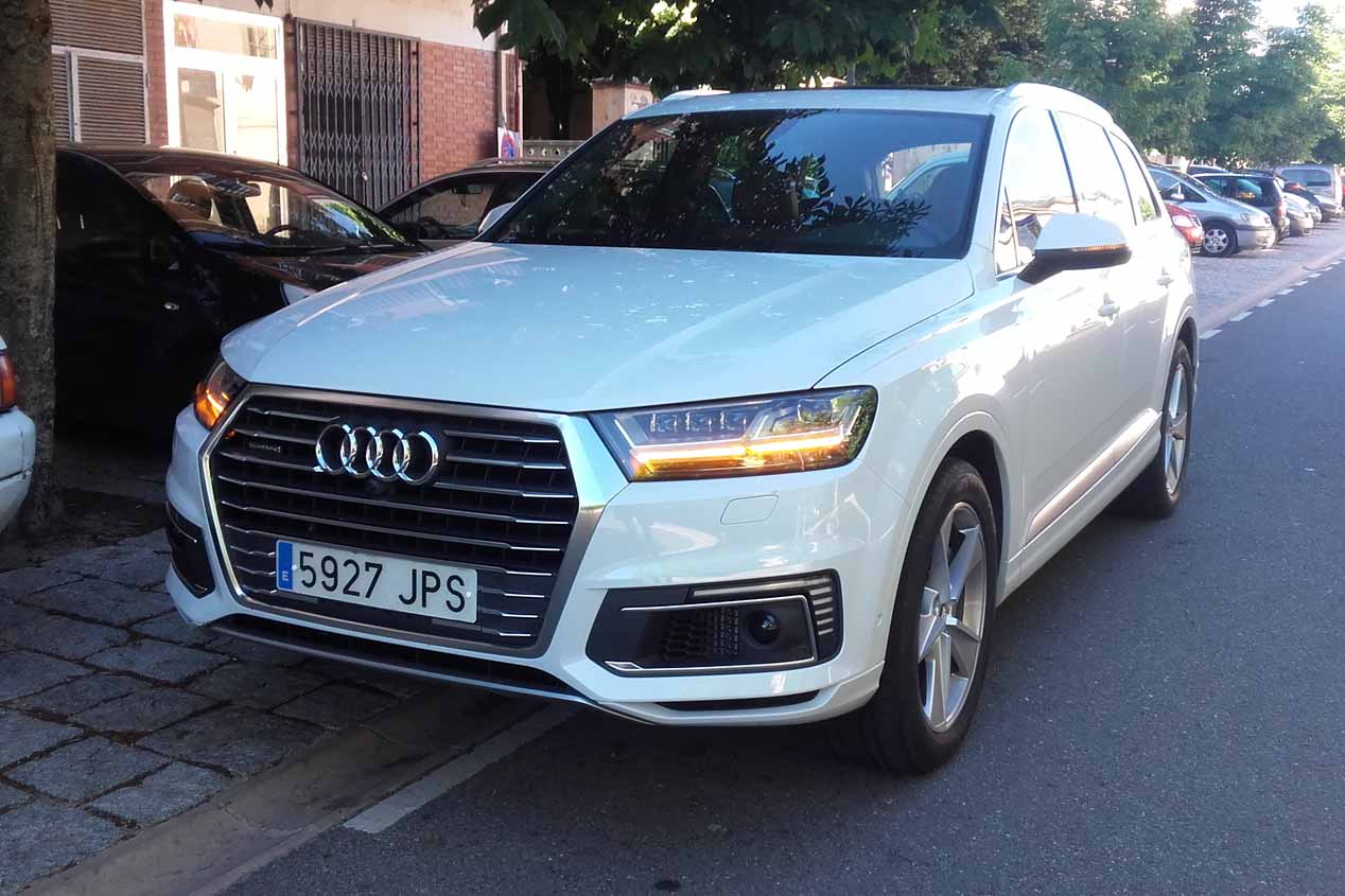 Audi Q7 e-tron 3.0 TDI quattro, imágenes de nuestra prueba