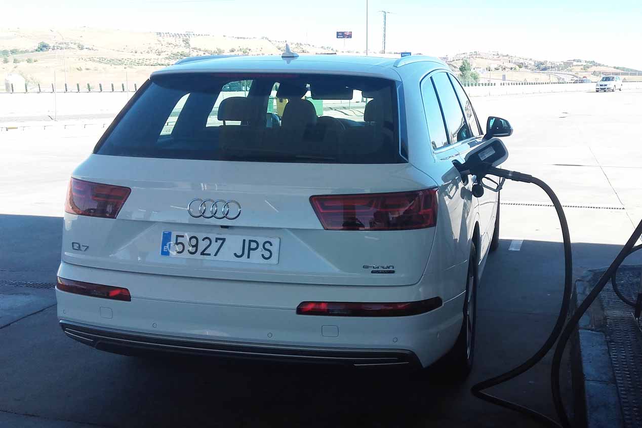 Audi Q7 e-tron 3.0 TDI quattro, imágenes de nuestra prueba