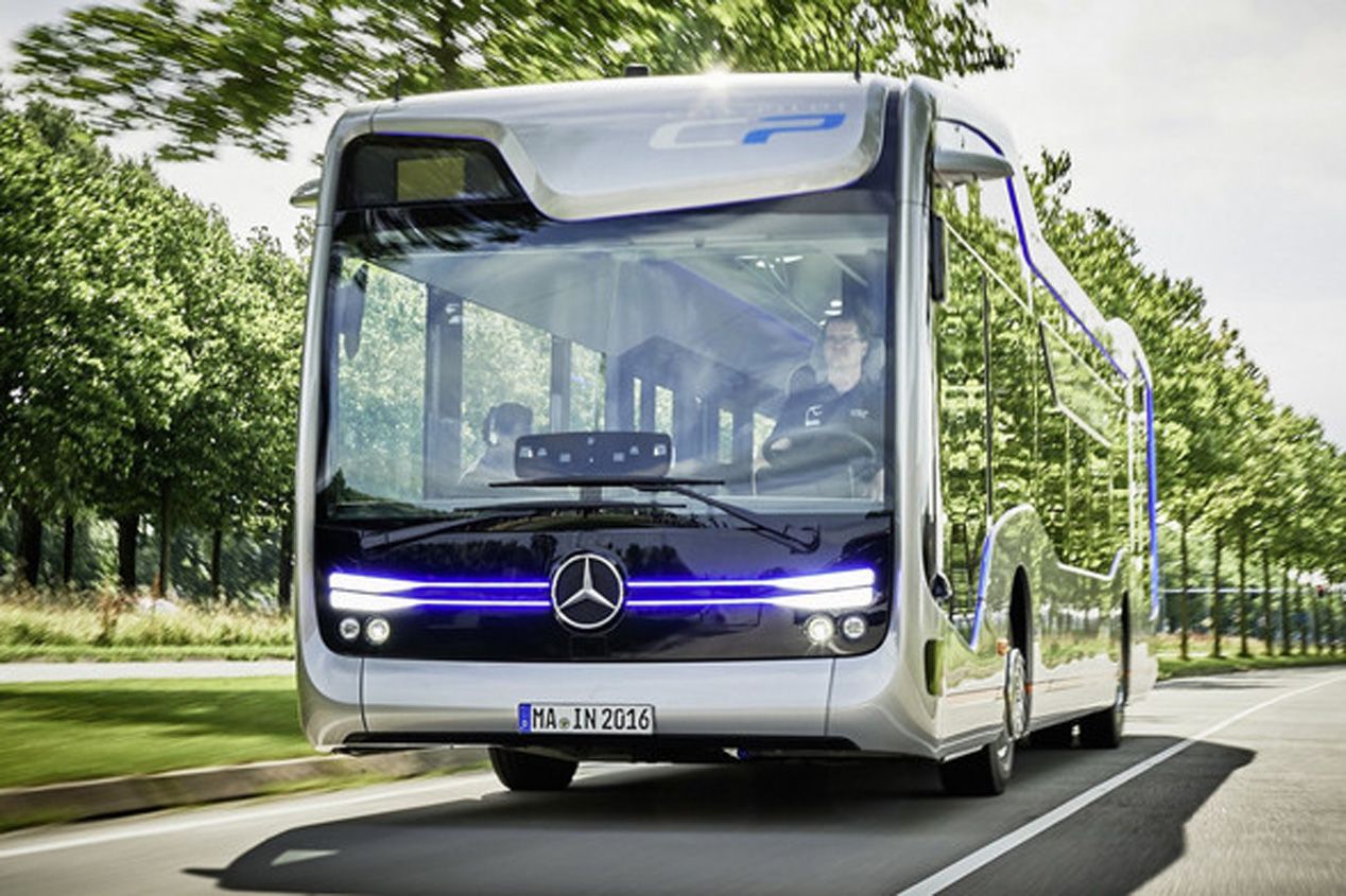 El autobús autónomo de Mercedes-Benz