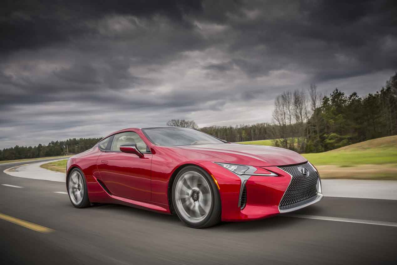 Lexus LC500: reventando las laderas de Sierra nevada