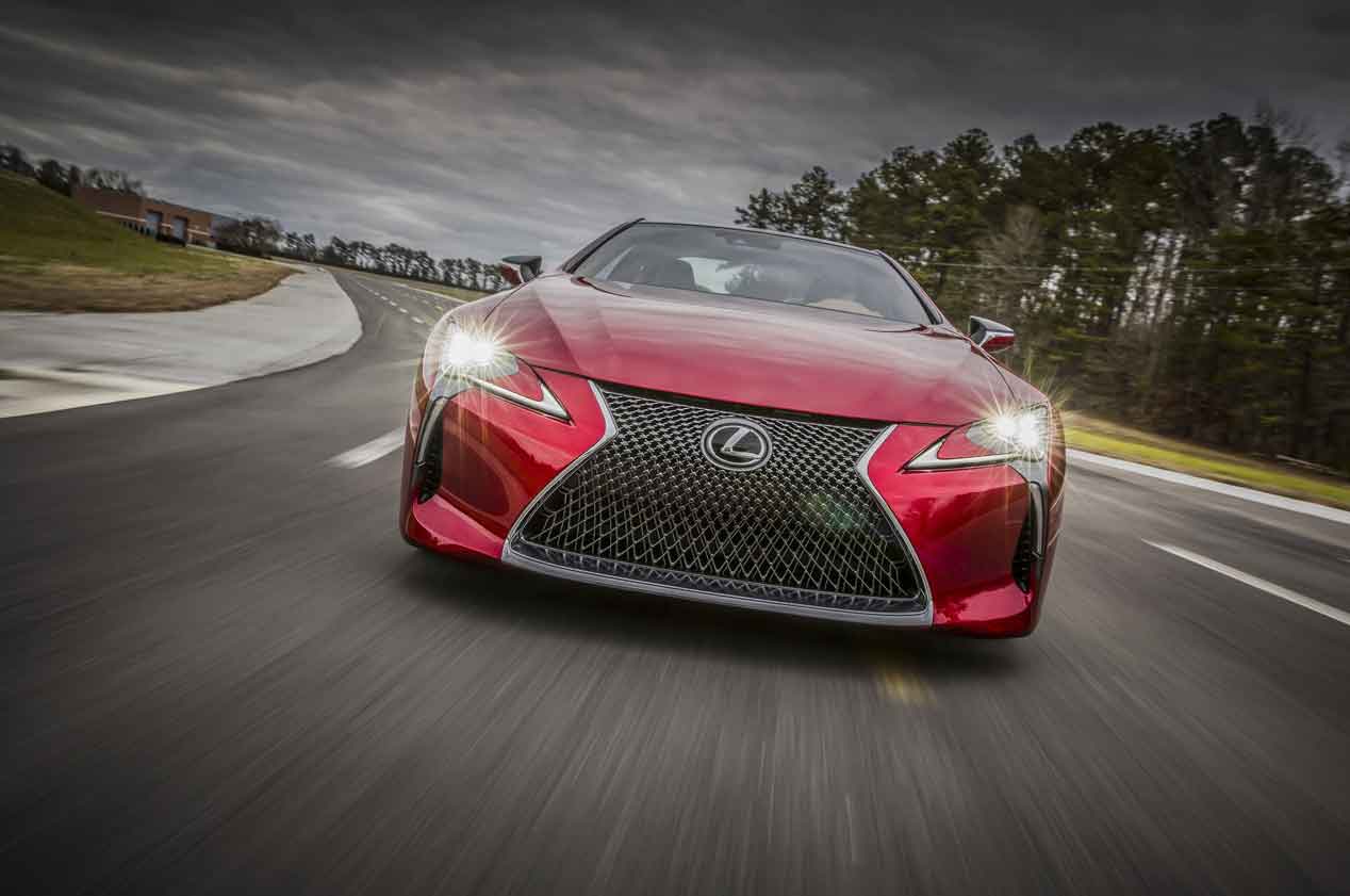 Lexus LC500: reventando las laderas de Sierra nevada