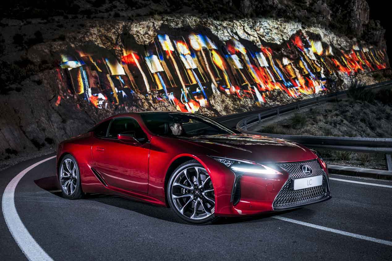 Lexus LC500: reventando las laderas de Sierra nevada