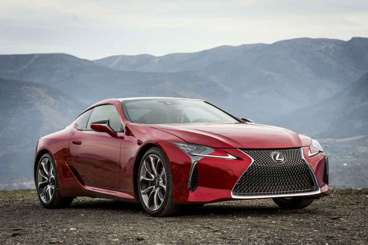 Lexus LC500: reventando las laderas de Sierra nevada