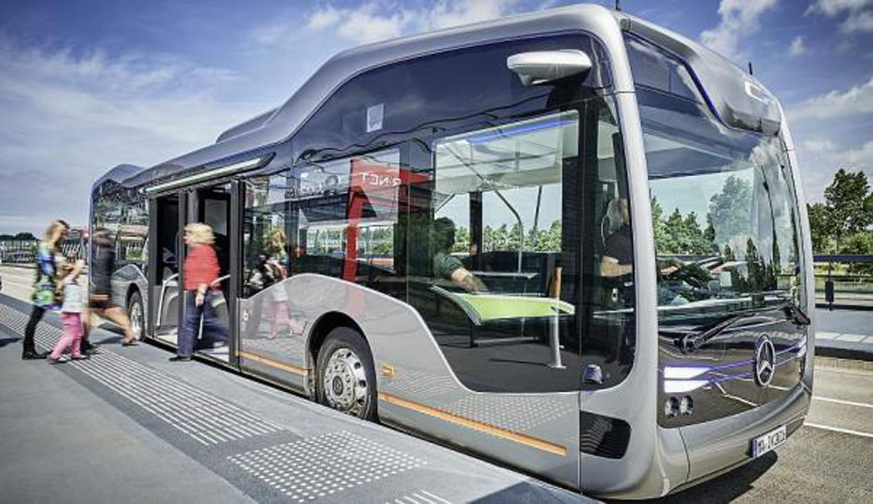 El autobús autónomo de Mercedes-Benz
