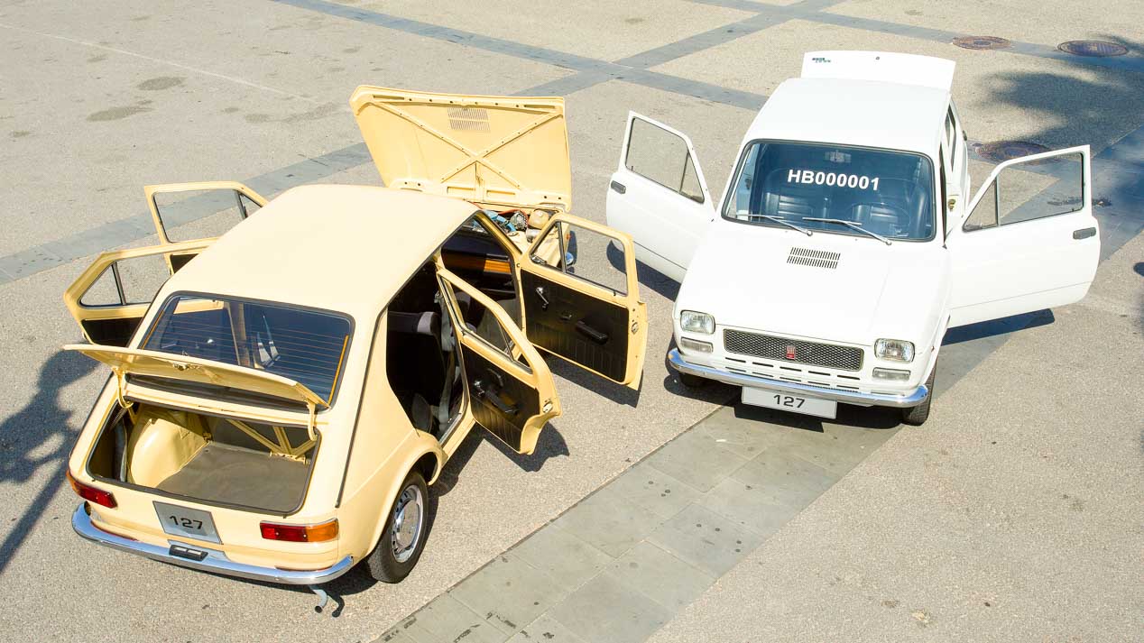Seat 127 y Seat Fura, dos coches clásicos de calidad