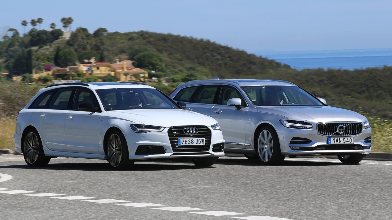 Volvo V90 y Audi A6 Avant, dos familiares de lujo