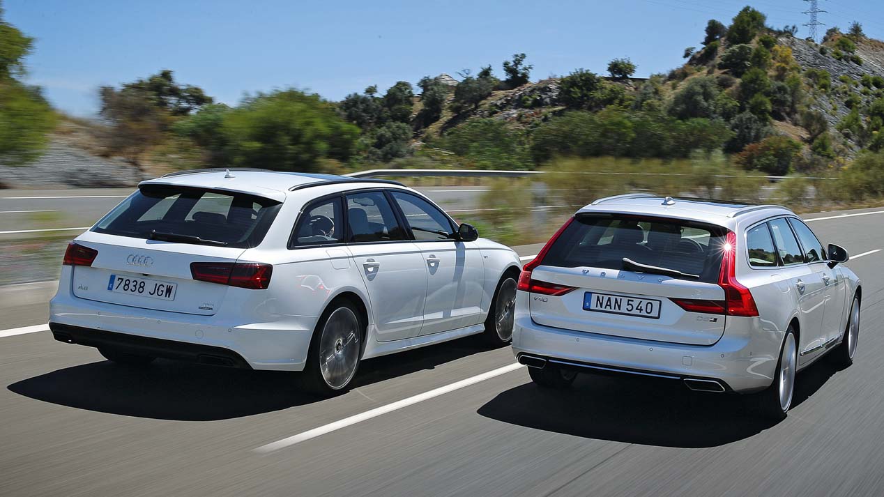 Volvo V90 y Audi A6 Avant, dos familiares de lujo