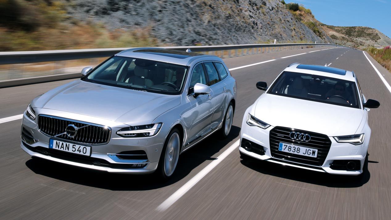 Volvo V90 y Audi A6 Avant, dos familiares de lujo